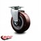 Service Caster 5 Inch Poly on Polyolefin Wheel Swivel Caster with Roller Bearing SCC-20S520-PPUR - alternate 5